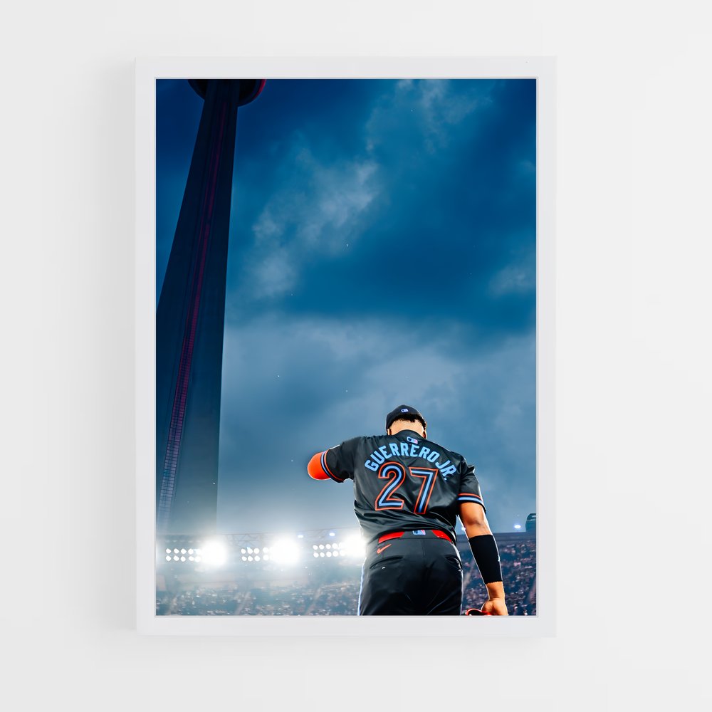 Poster Toronto blue – affiche Baseball (vue 3)